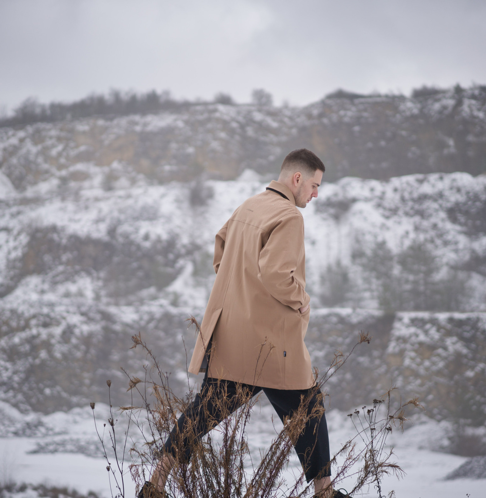 Classy voyager coat safari
