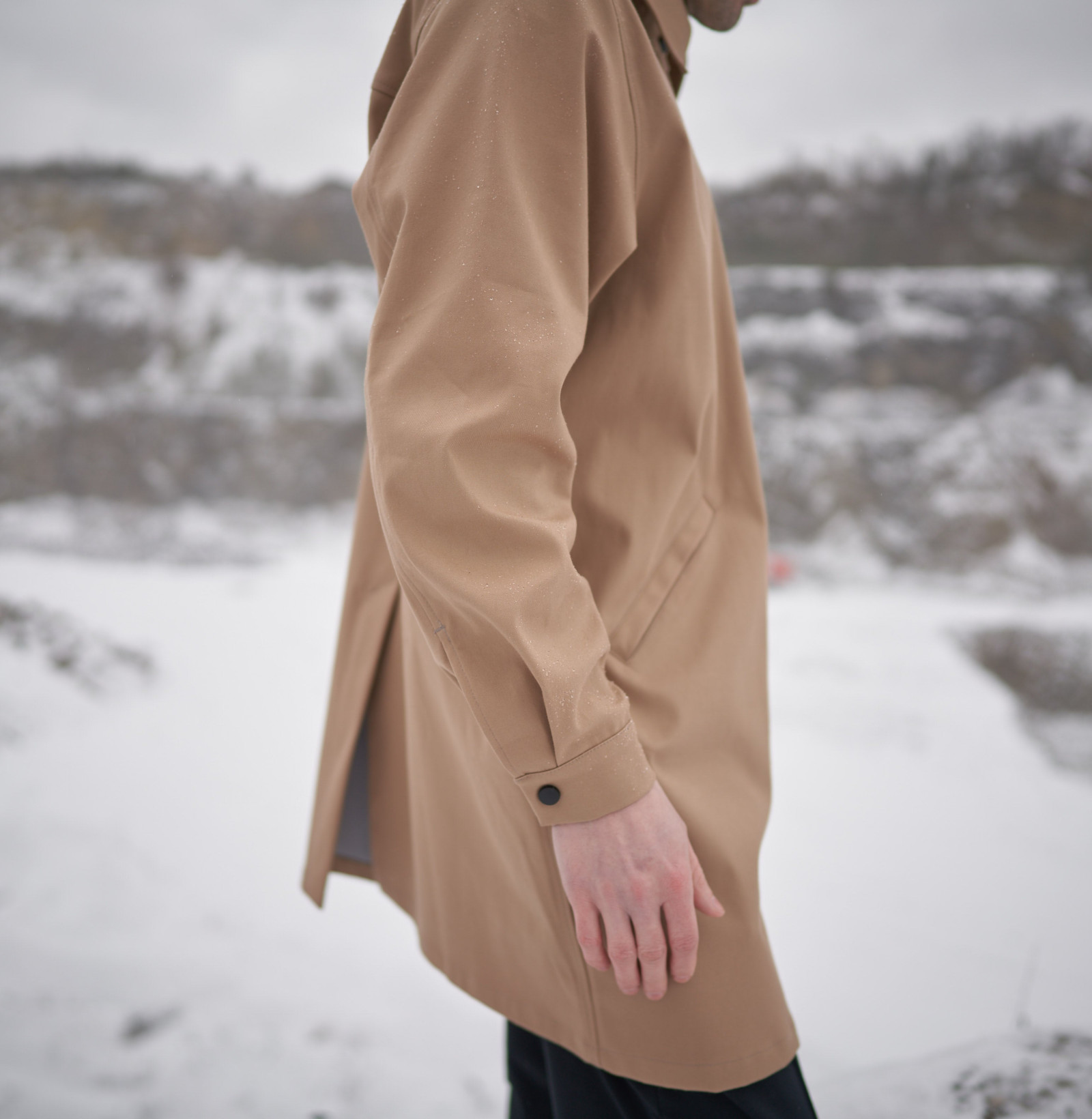 Classy voyager coat safari