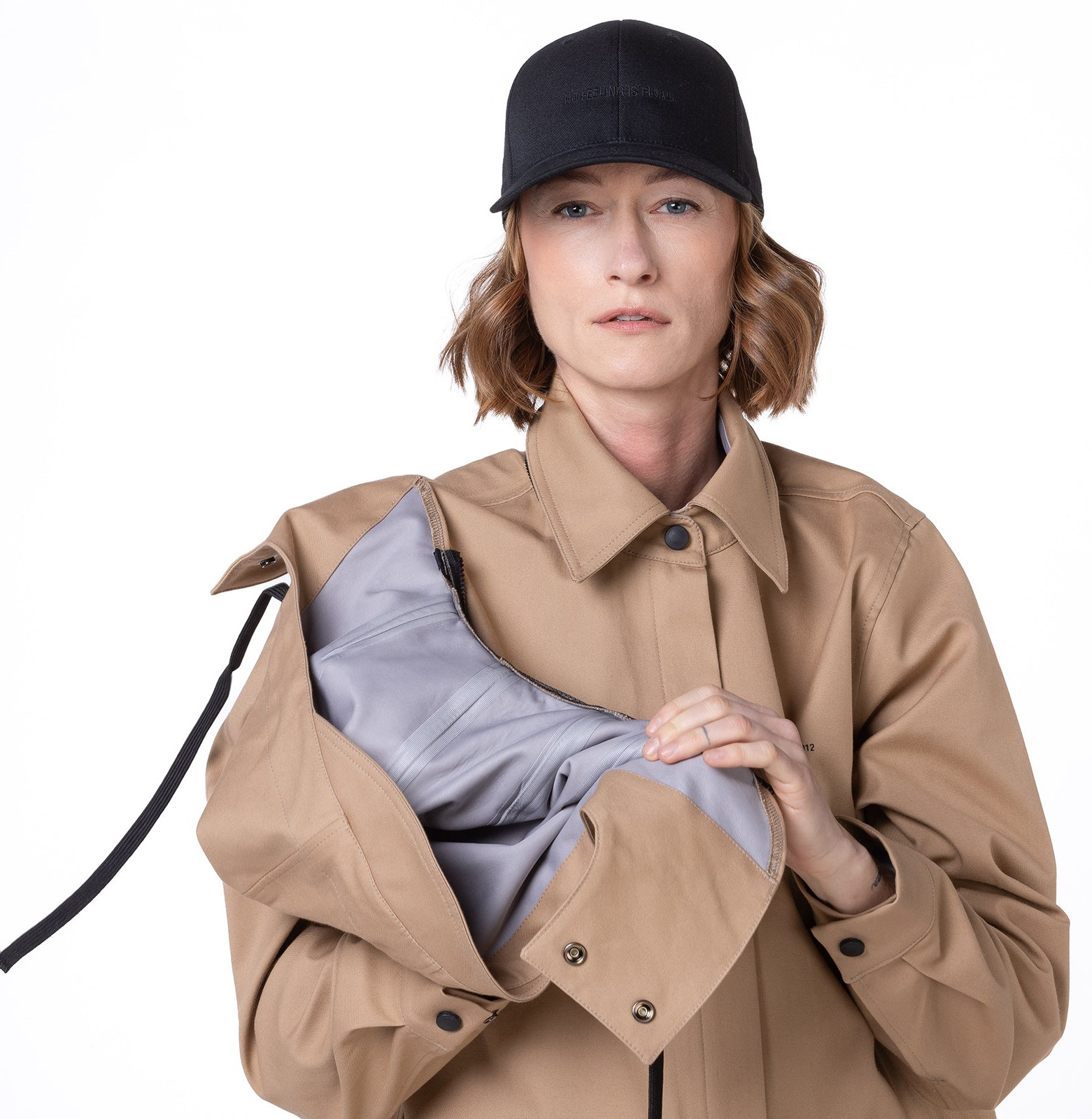 Classy voyager coat safari