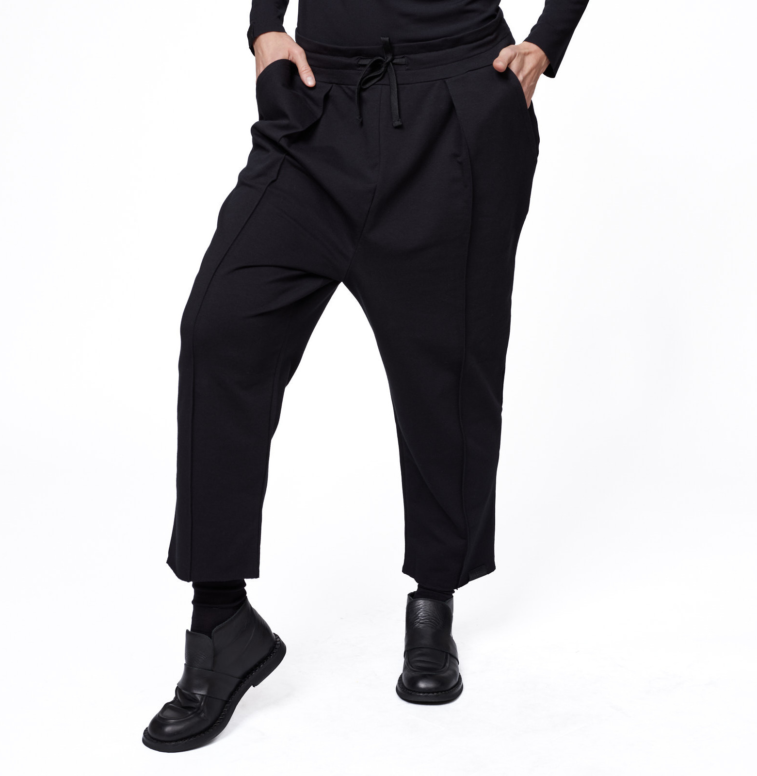 Lazy Wide carrot sweatpants 