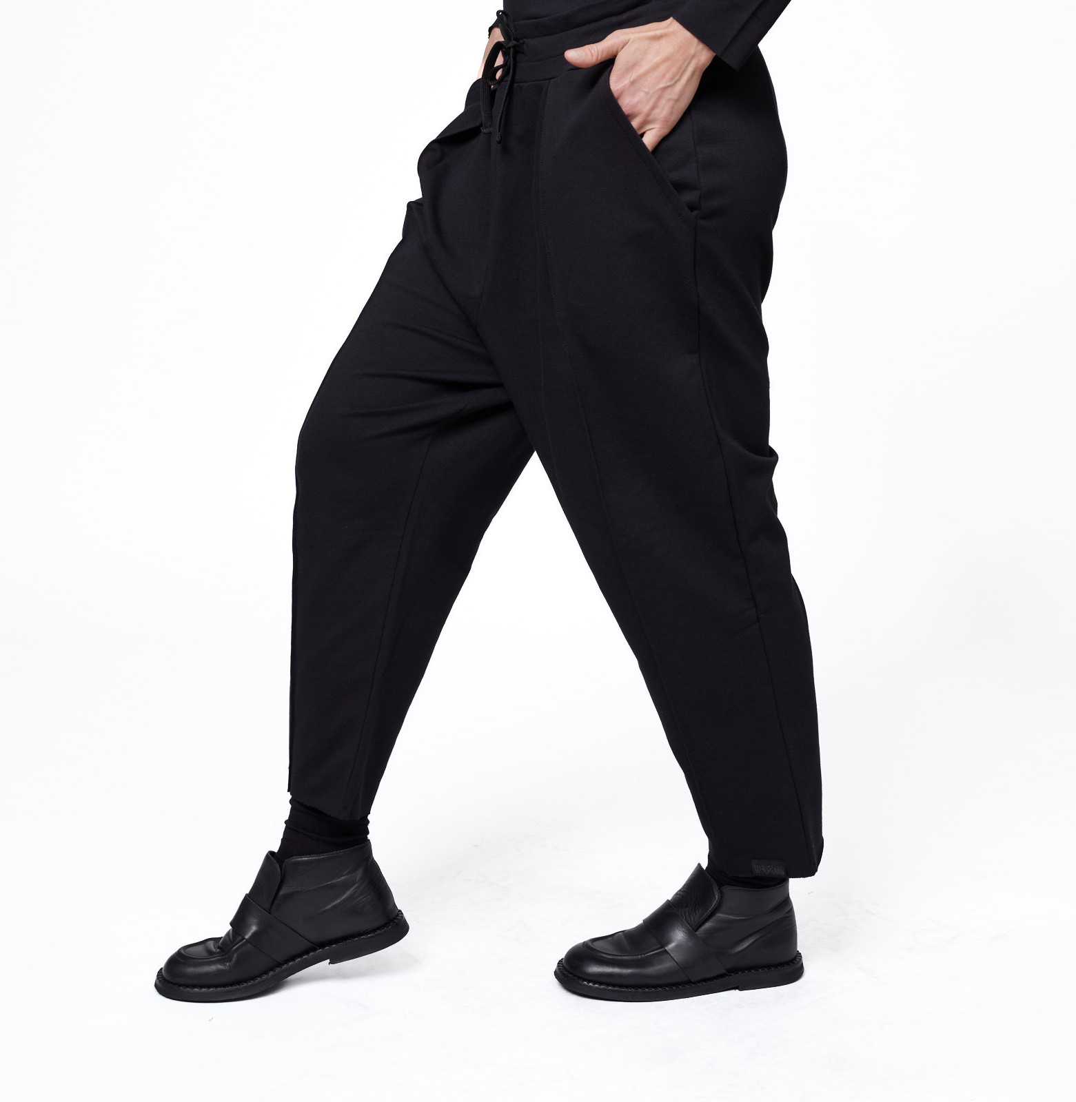 Lazy Wide carrot sweatpants 