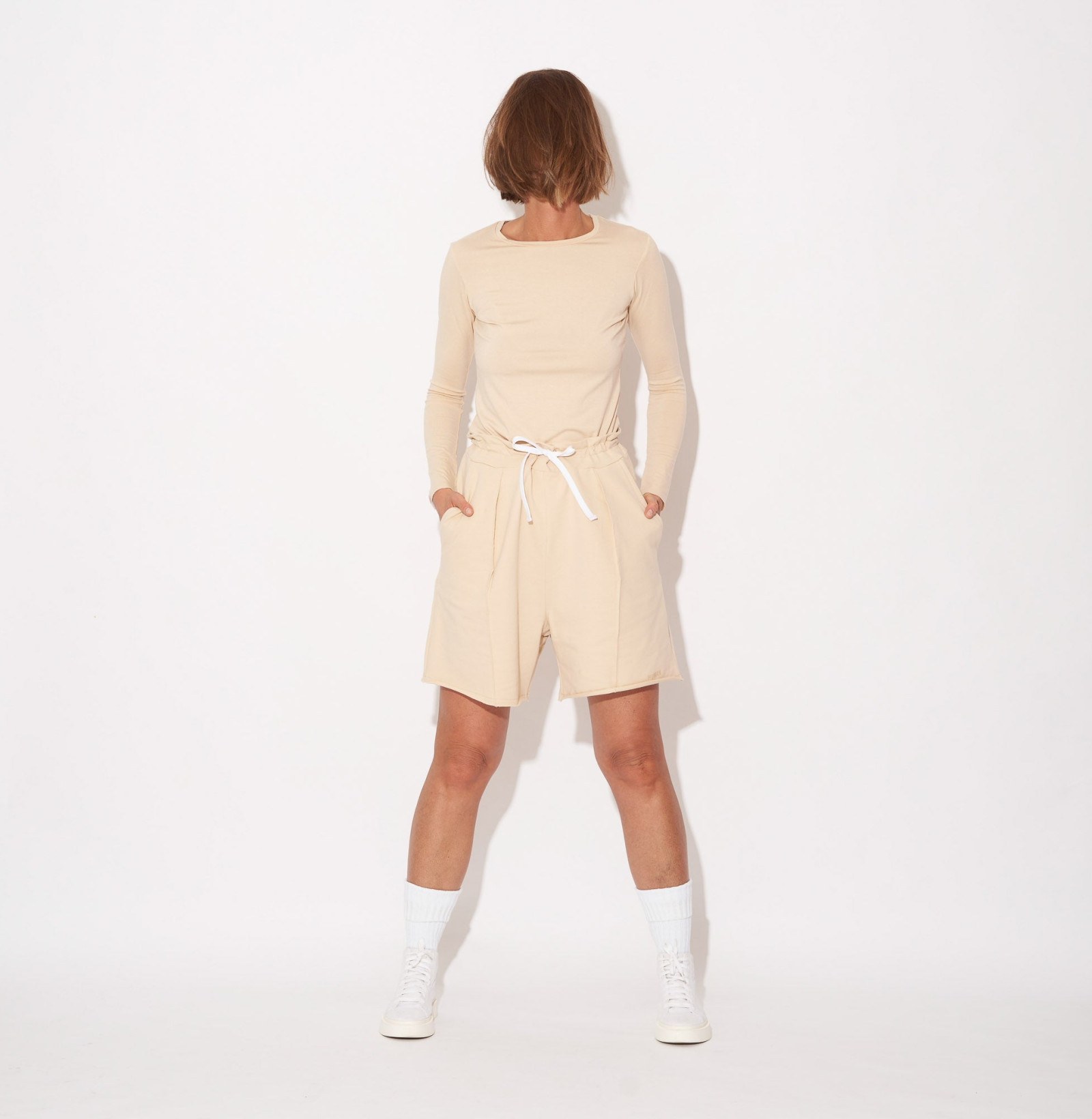 Fine Her Tee Basic Cream