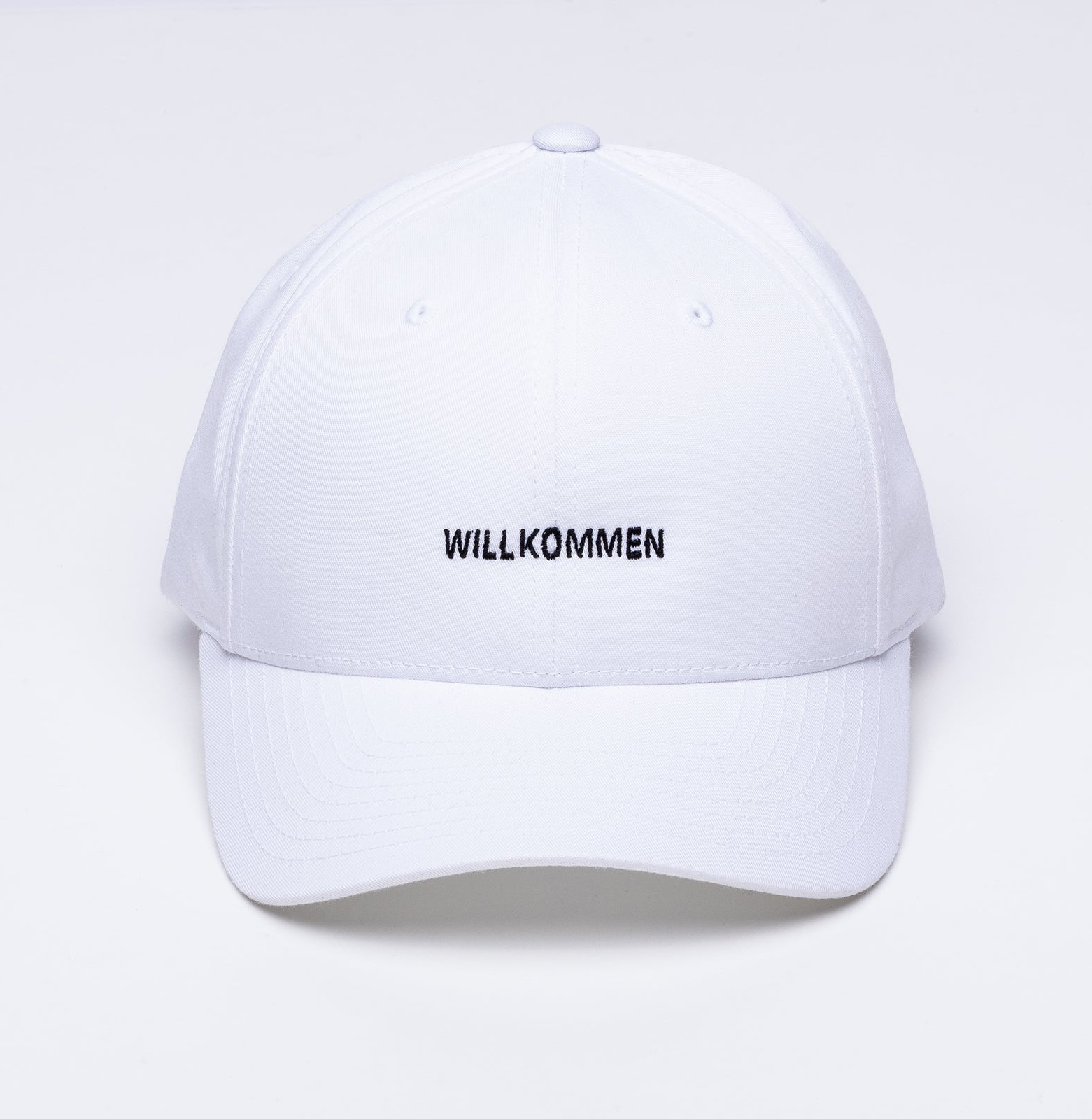 Norm cap willkommen white