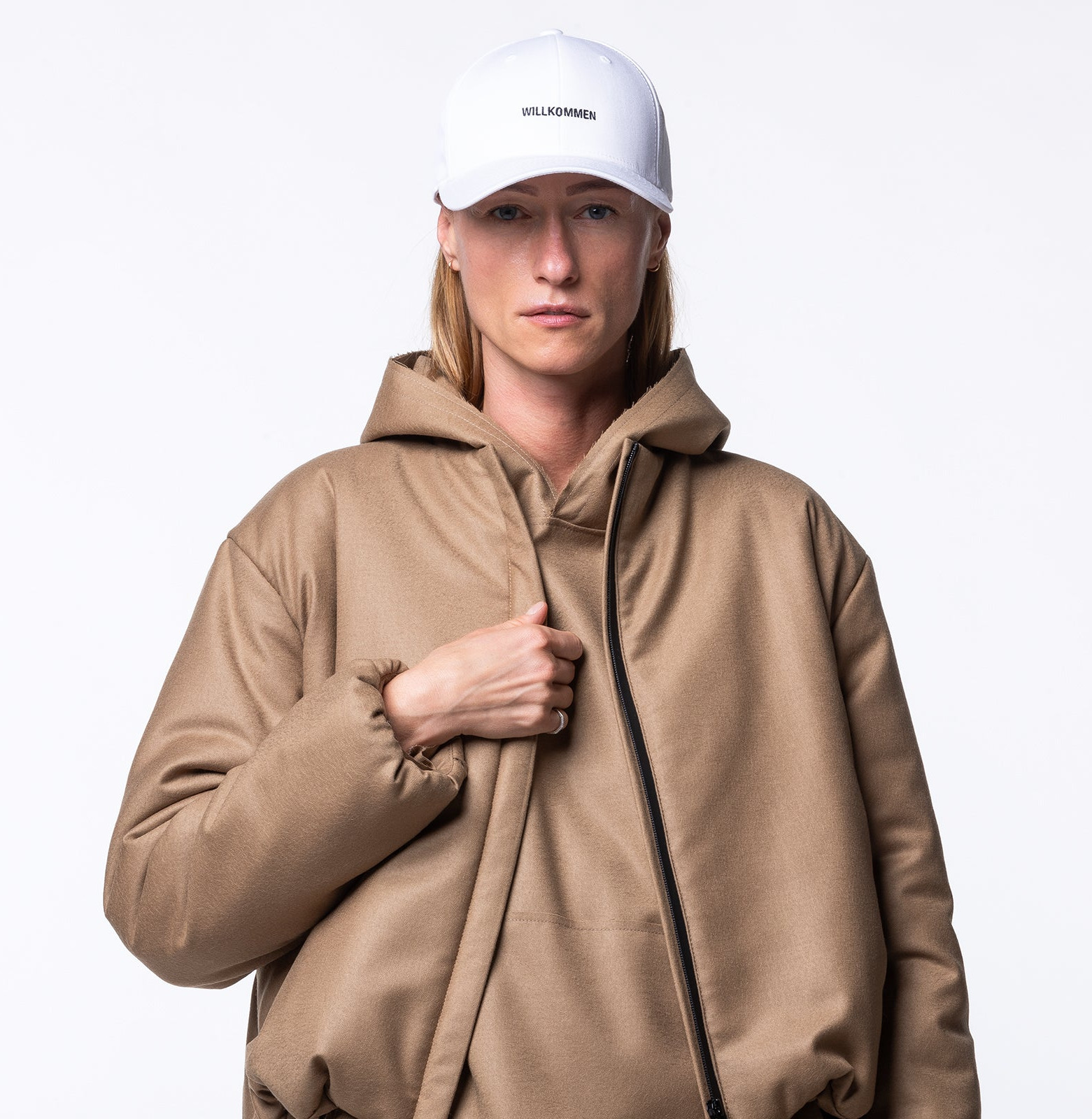 Norm cap willkommen white