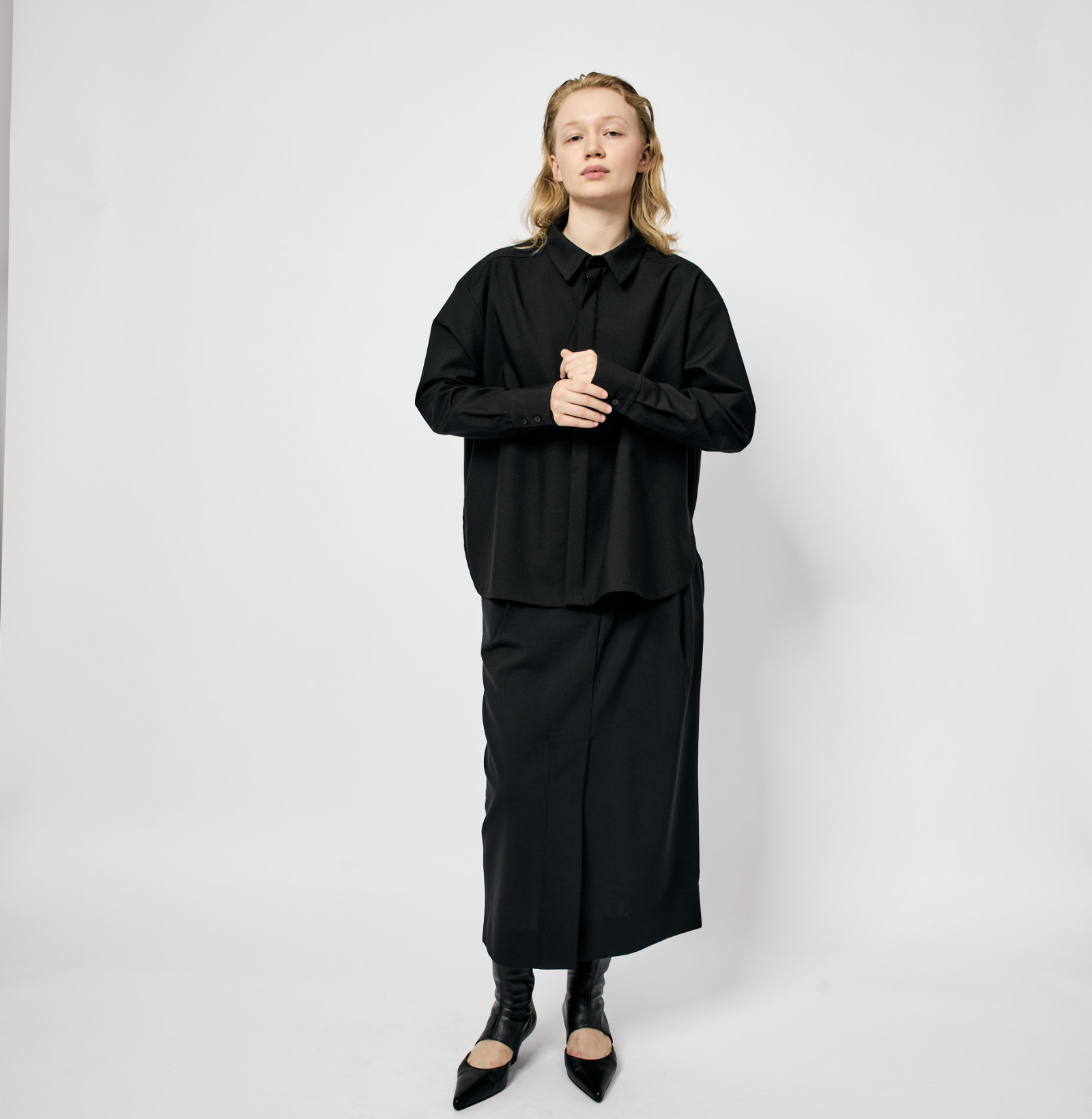 Wool Skirt b