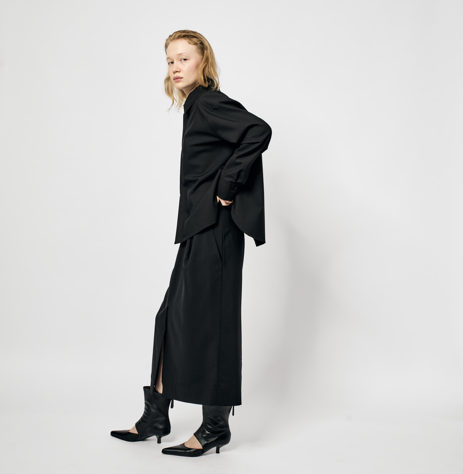 Wool Skirt b