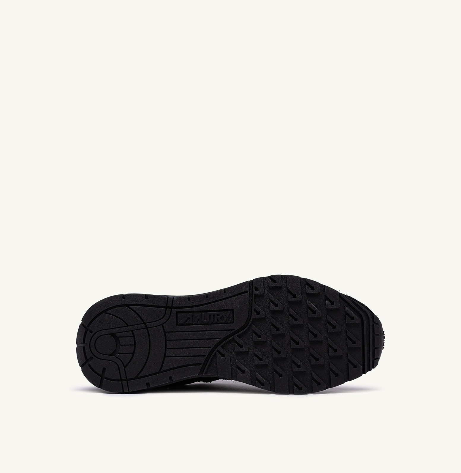 AUTRY REELWIND LOW SNEAKERS IN BLACK NYLON AND SUEDE MAN
